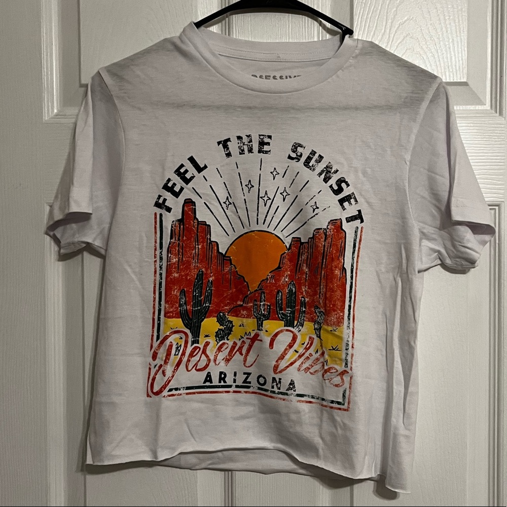 Obsessive Love crop top shirt